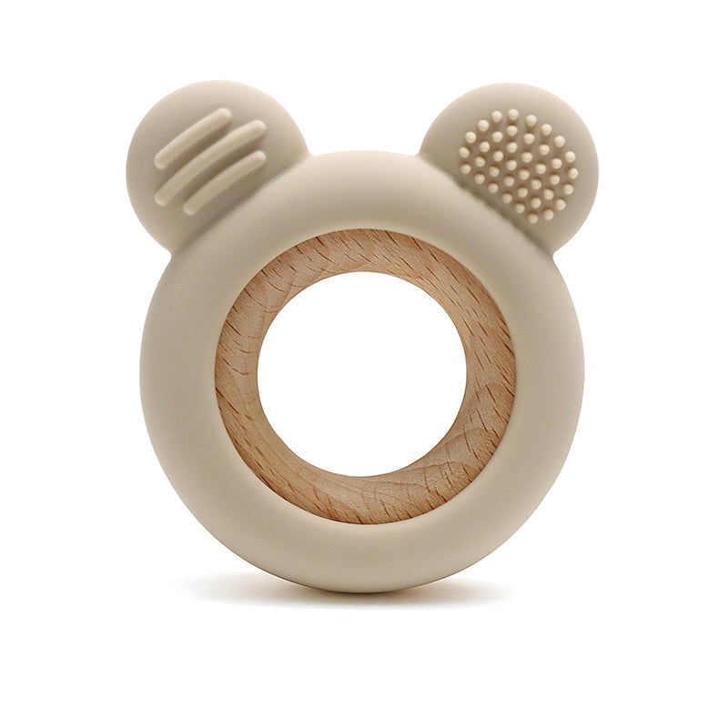 Silicone Bear Teething Ring