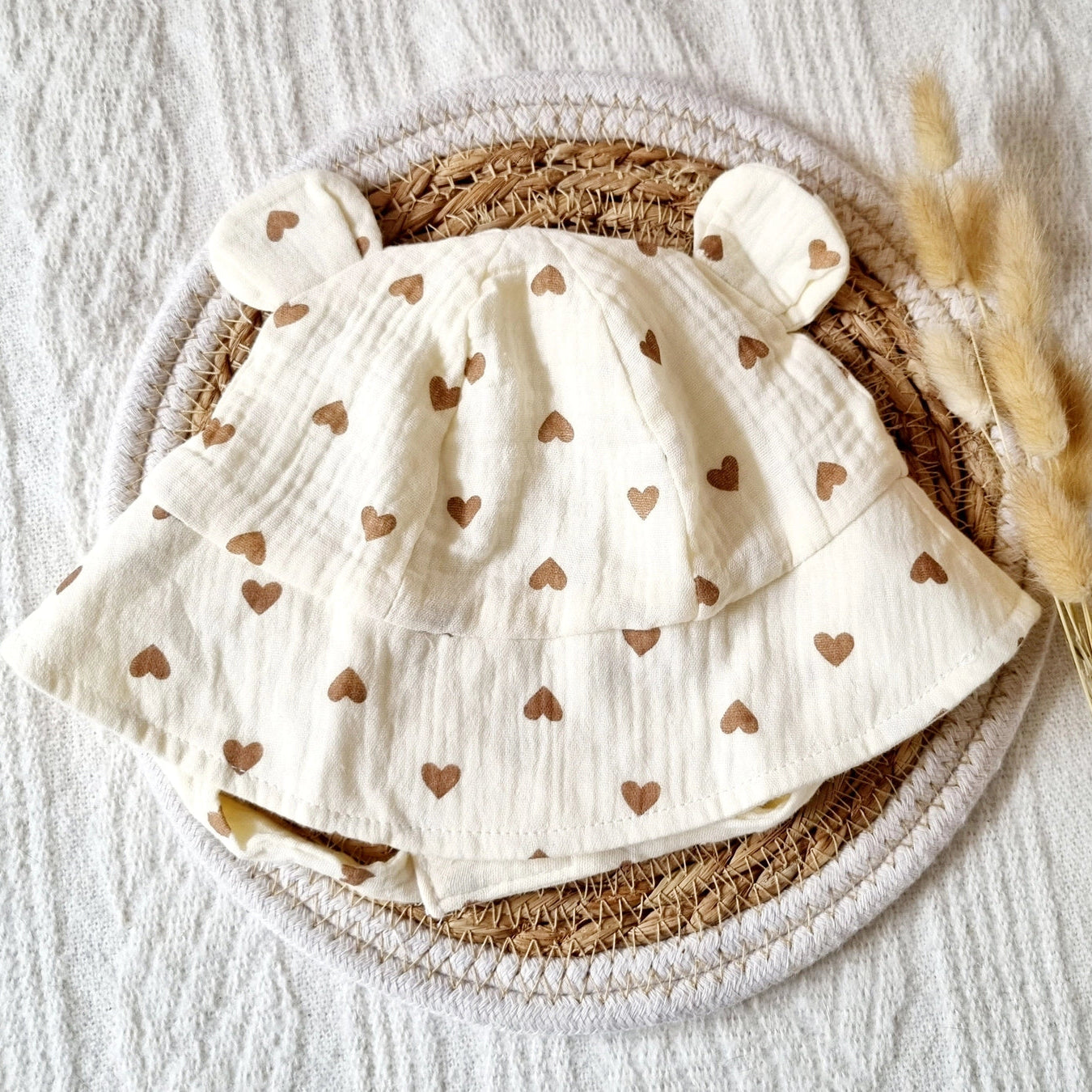 Muslin Baby Sun Hat