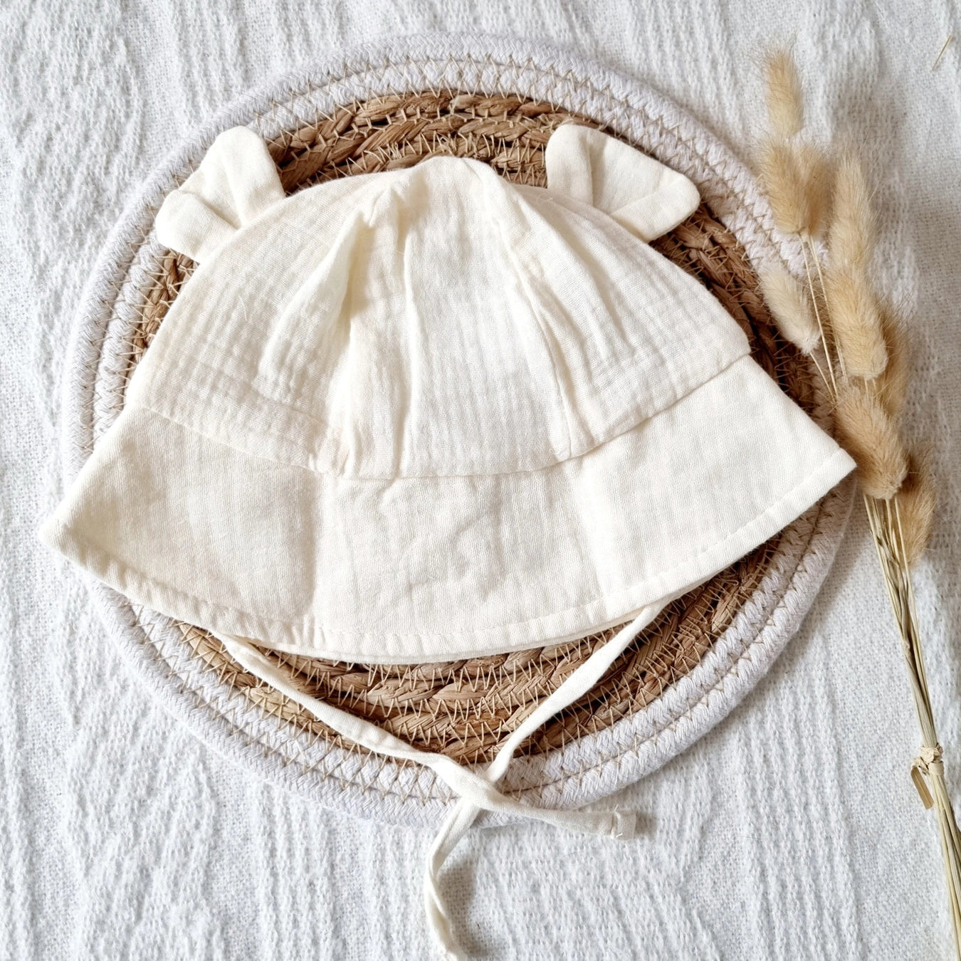 Muslin Baby Sun Hat