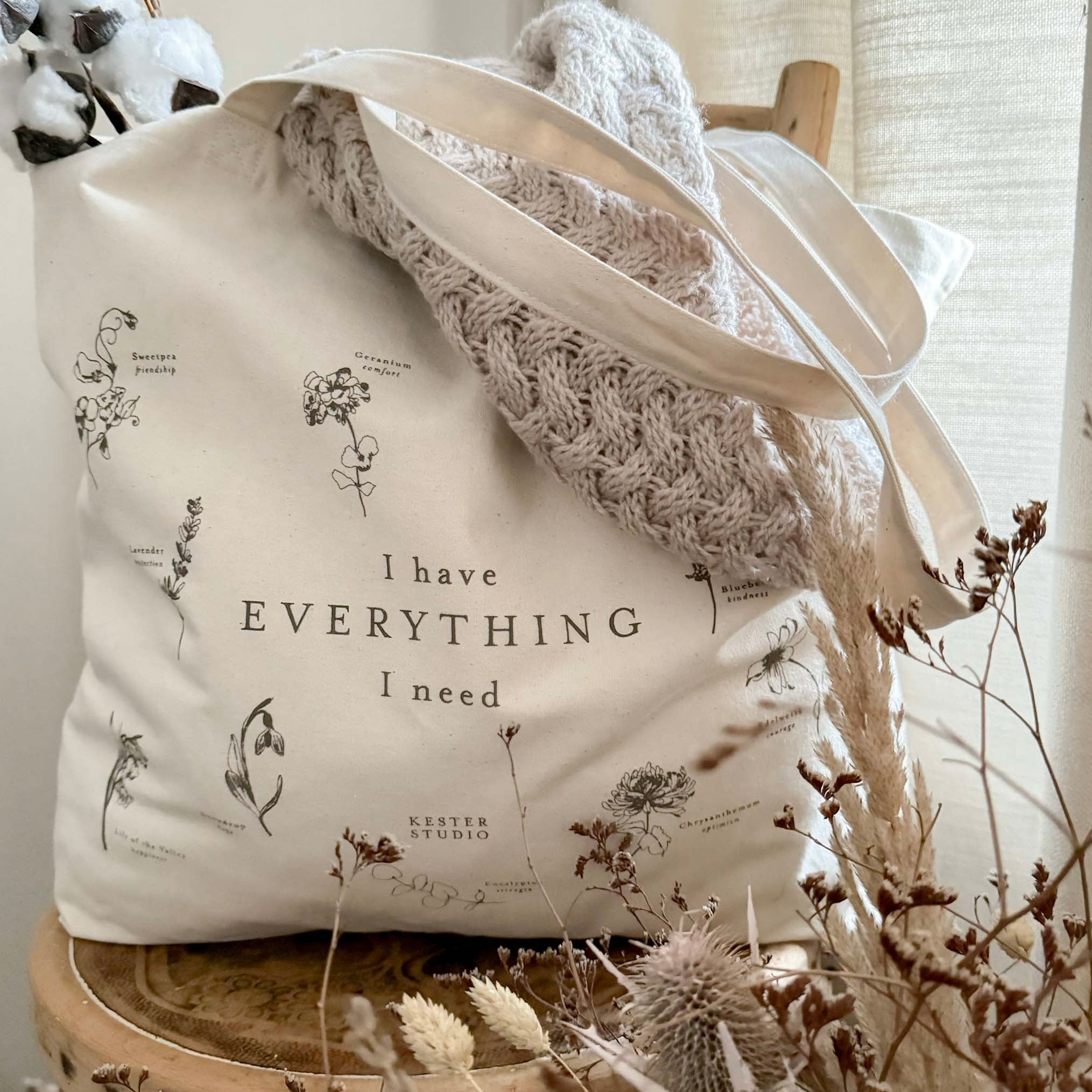 ‘I Have Everything I Need’ Tote Bag