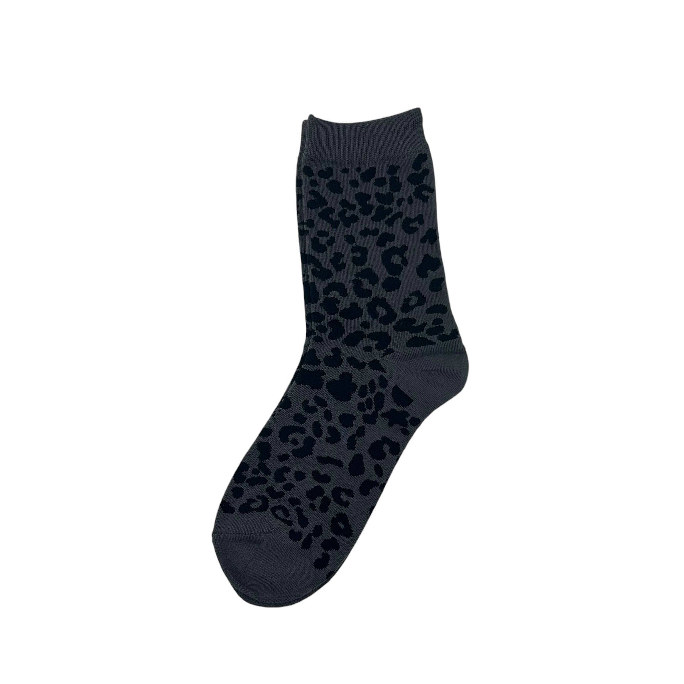 Leopard Print Standard Socks