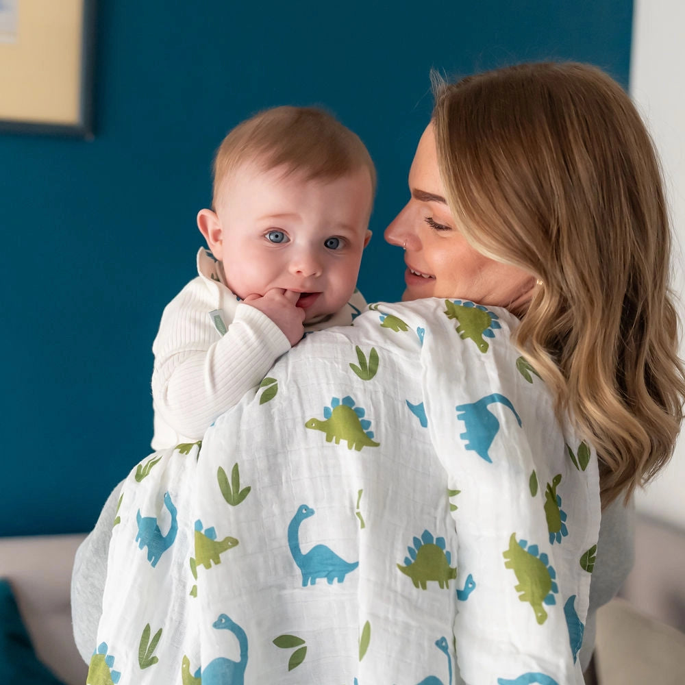 Cotton Animal Print Swaddle