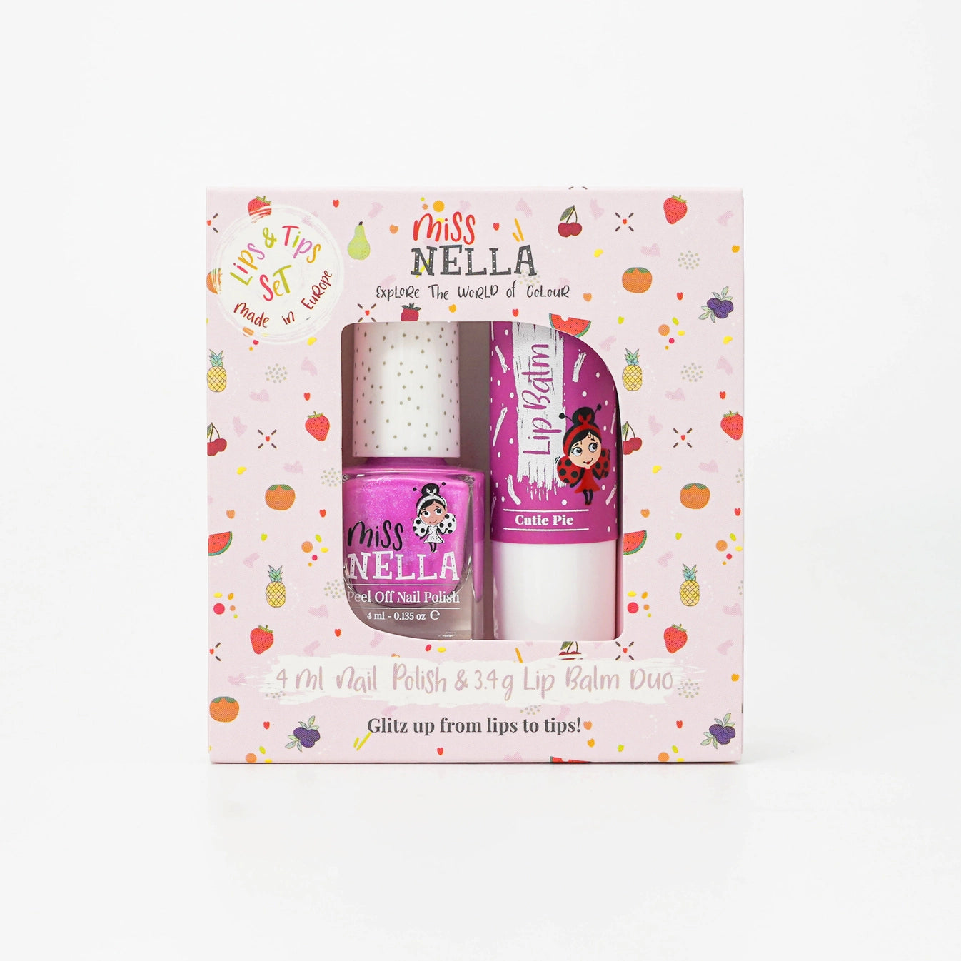 Nail Polish & Lip Balm Duo Set