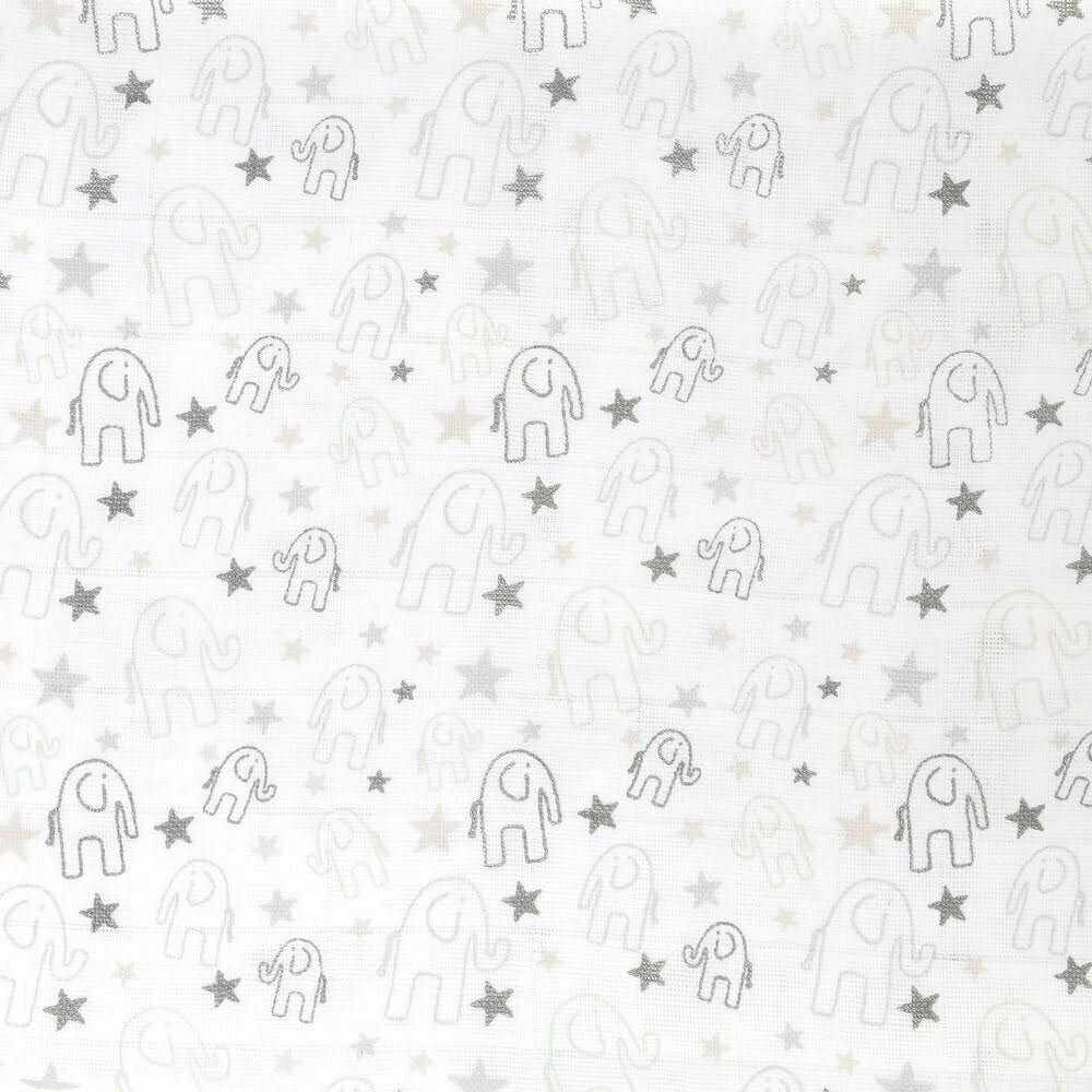 Cotton Animal Print Muslin