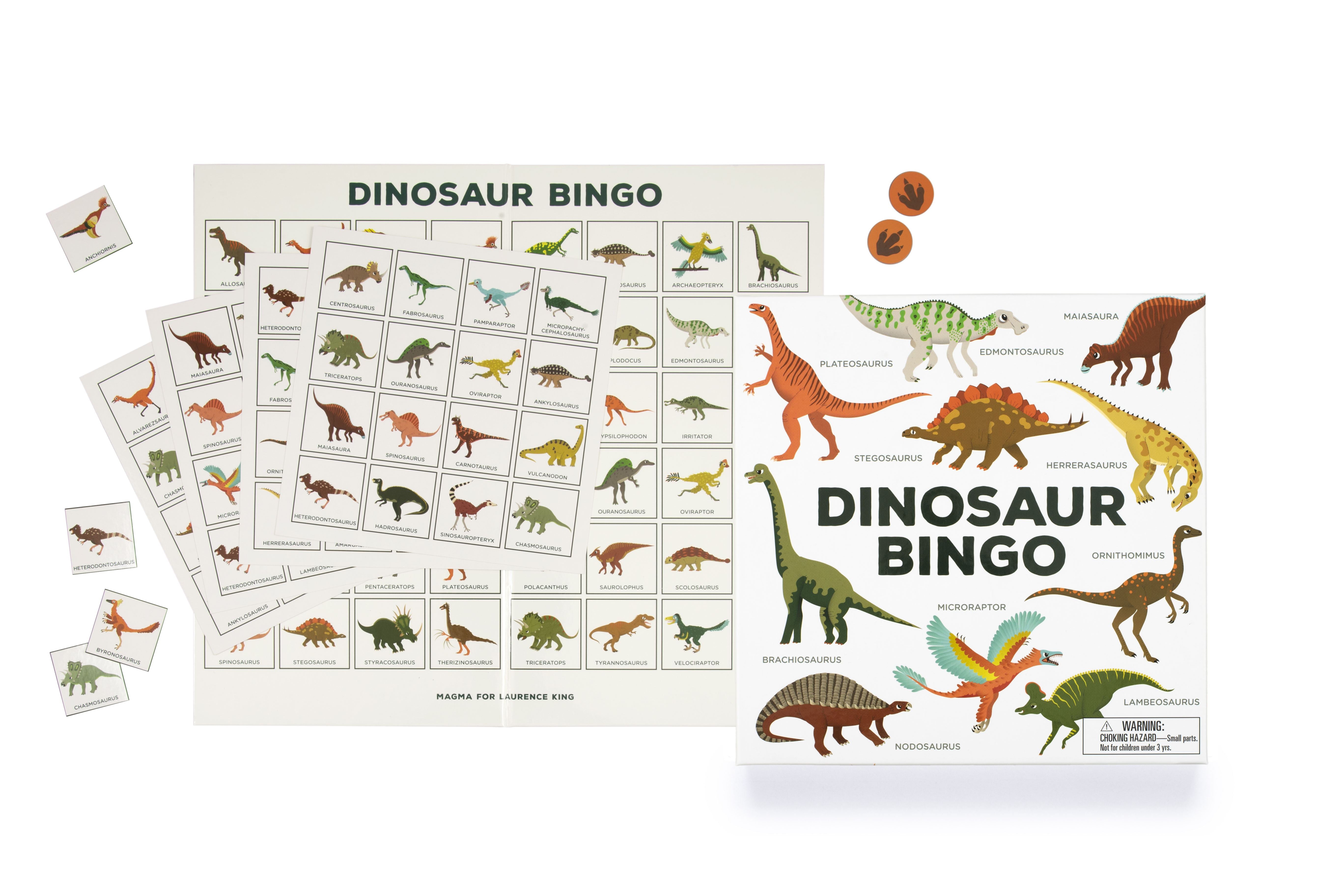 Dinosaur Bingo For Kids