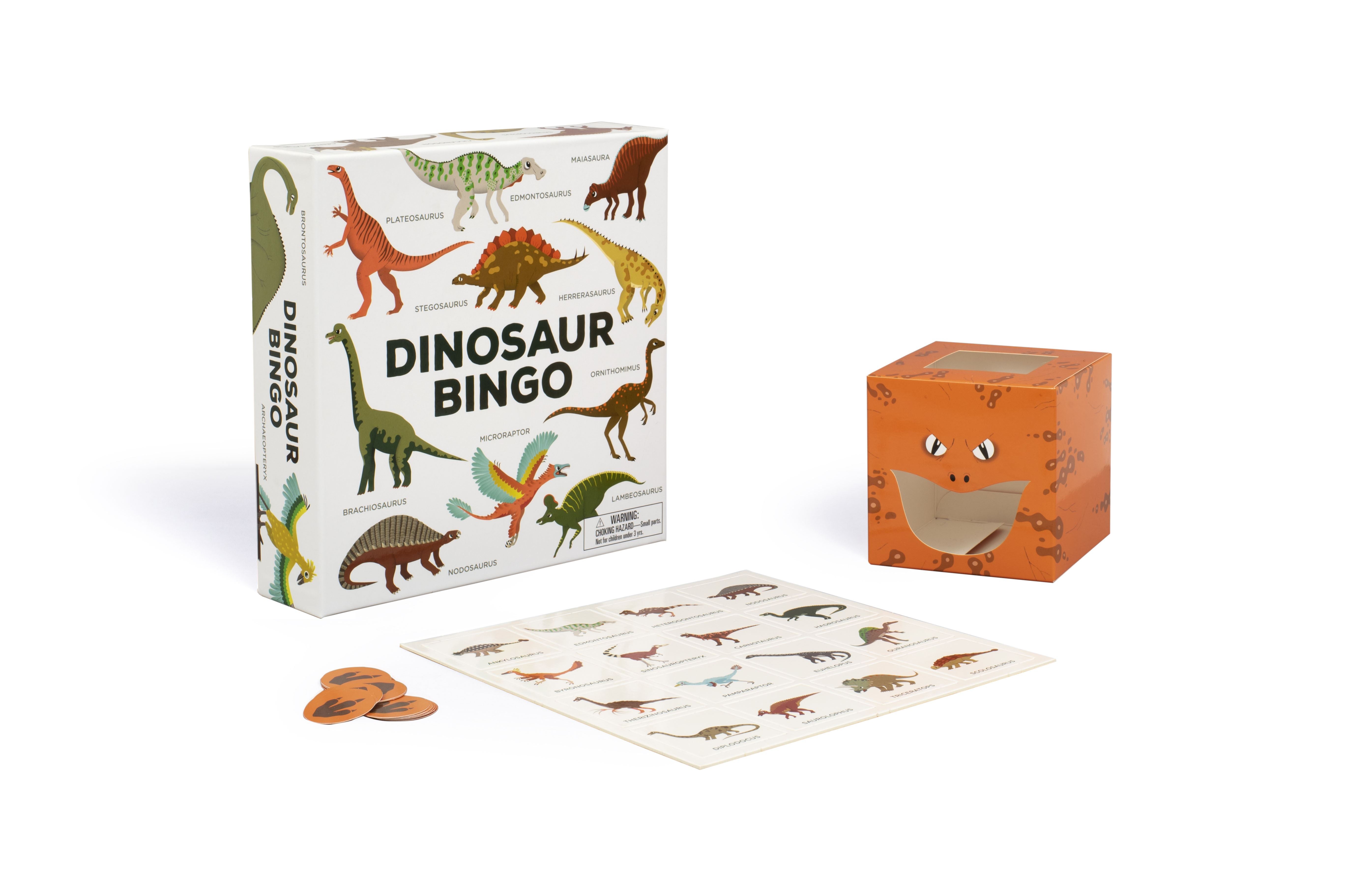 Dinosaur Bingo For Kids