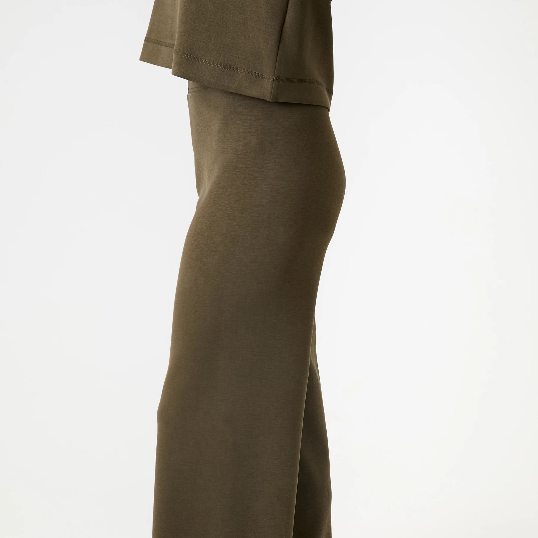 Luxe Jersey Straight Leg Trouser