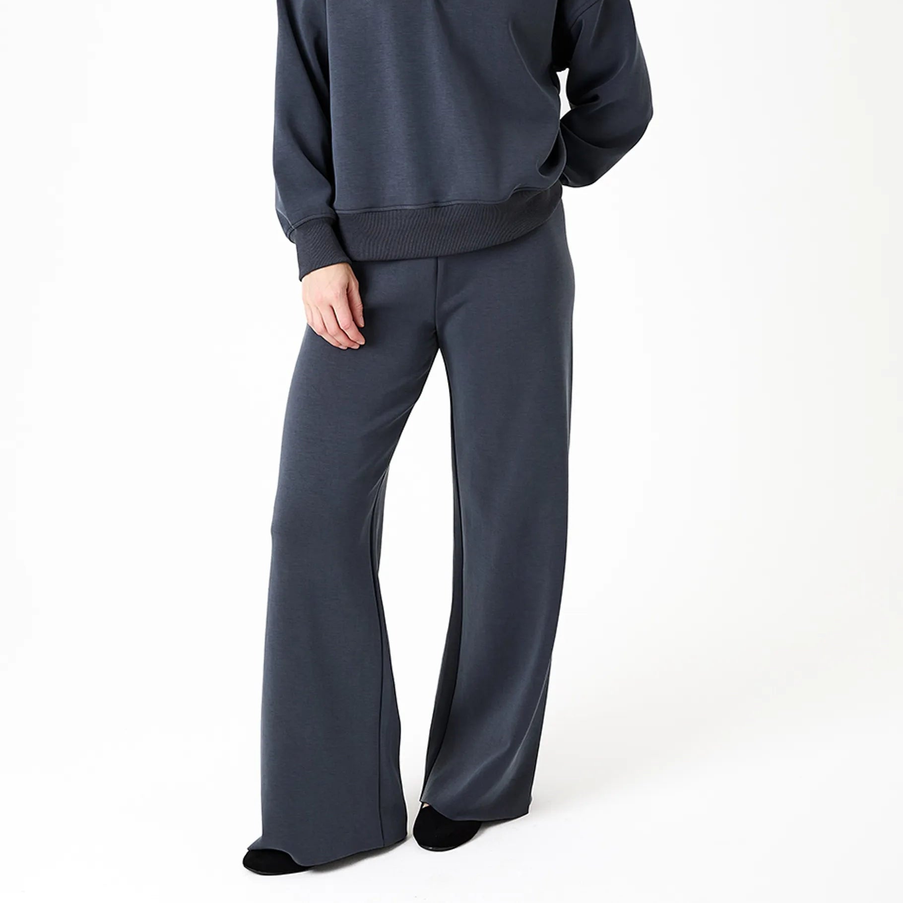 Luxe Jersey Straight Leg Trouser