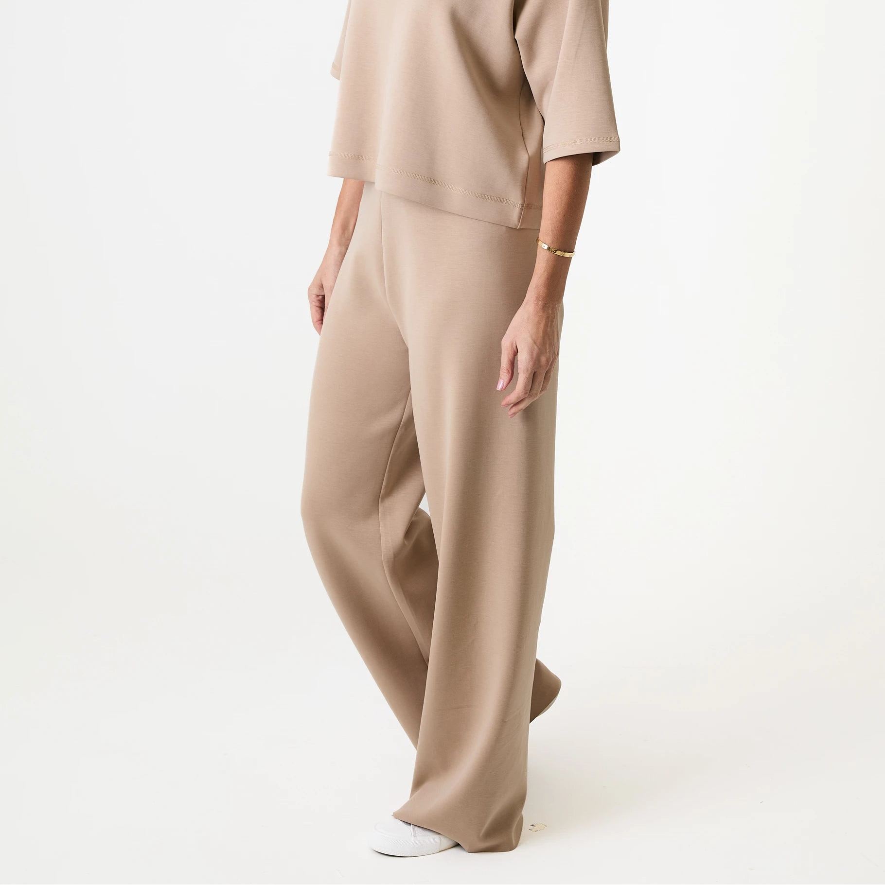 Luxe Jersey Straight Leg Trouser