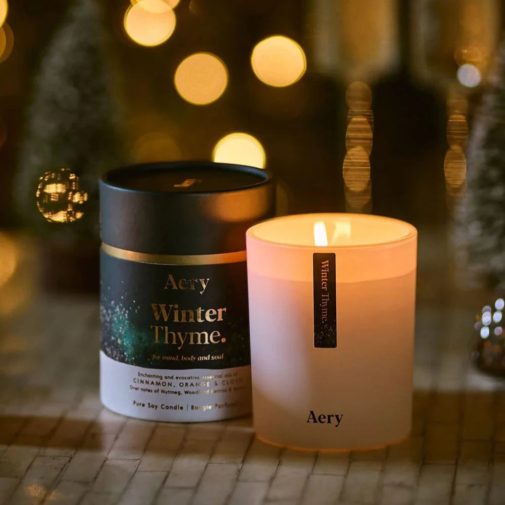 Aery Winter Thyme Scented Candle