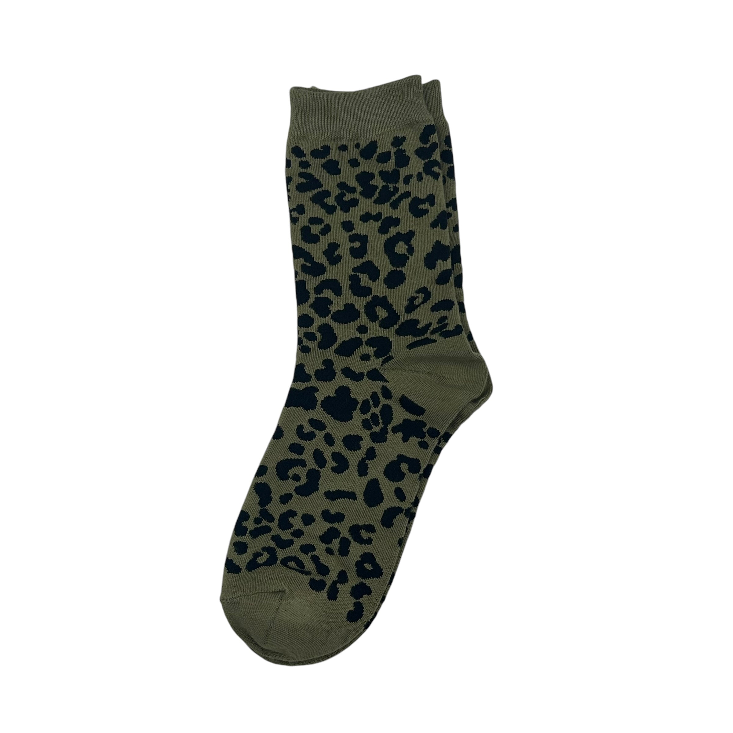 Leopard Print Standard Socks