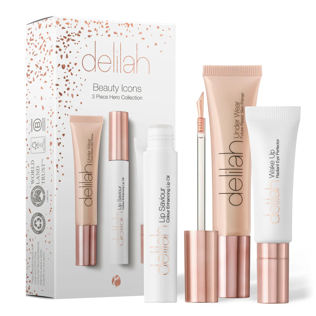 Delilah Cosmetics - Beauty Icons - 3 Piece Hero Collection
