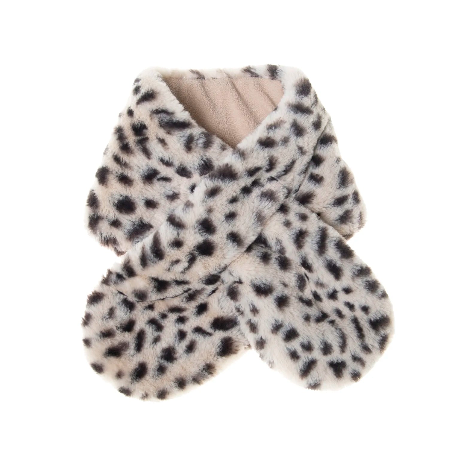 Rockahula Snow Leopard Fur Wrap