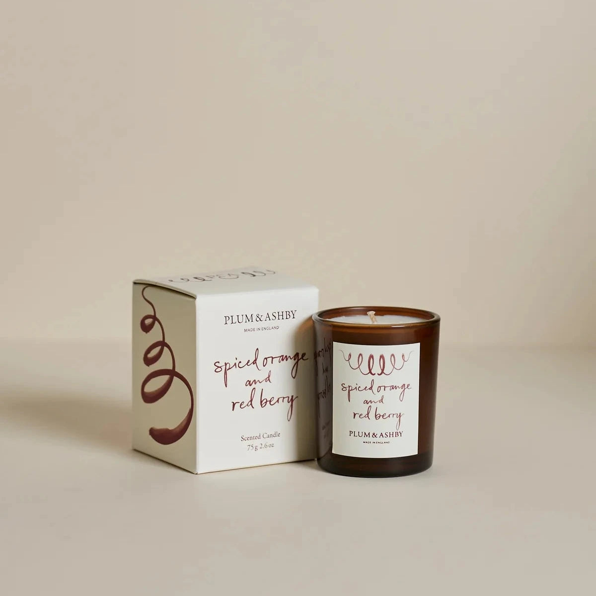 Plum & Ashby Spiced Orange & Red Berry Votive Candle