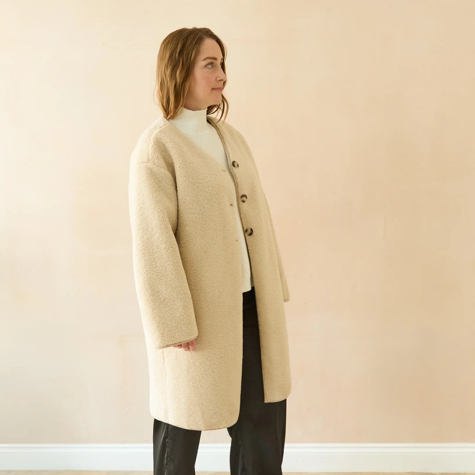 Chalk Maggie Coat