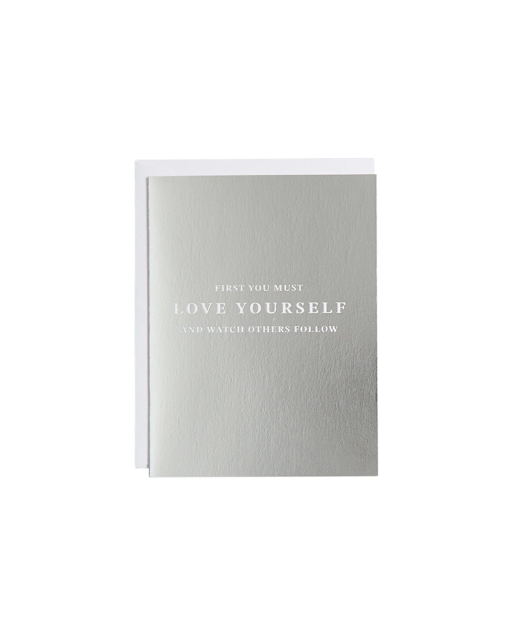 Chalk Love Yourself Card