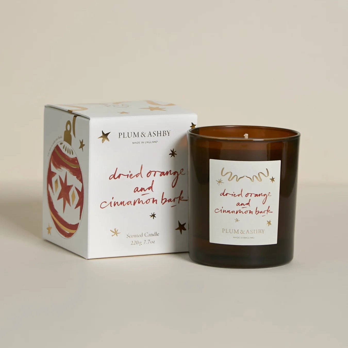 Plum & Ashby Dried Orange & Cinnamon Bark Candle
