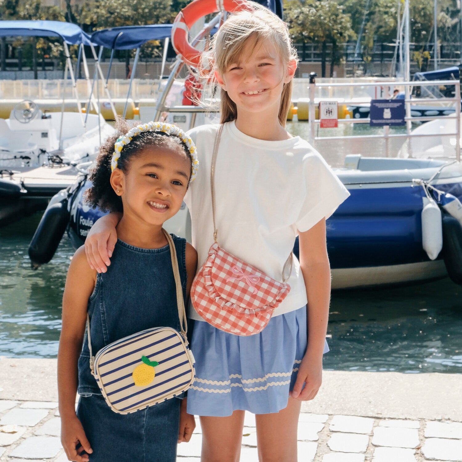 Rockahula Lemon Drop Stripy Bag