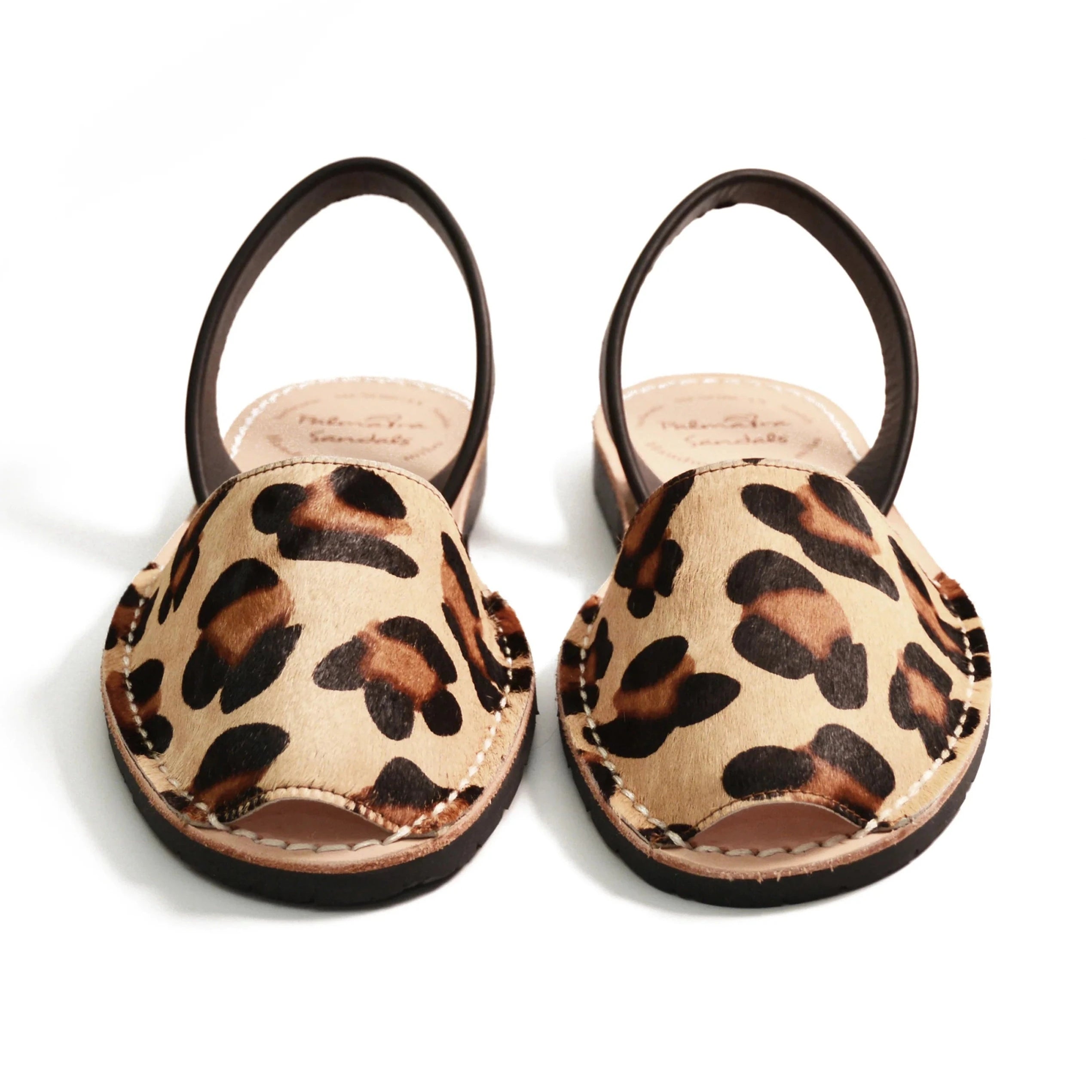 Leopard Print Palmaira Sandals