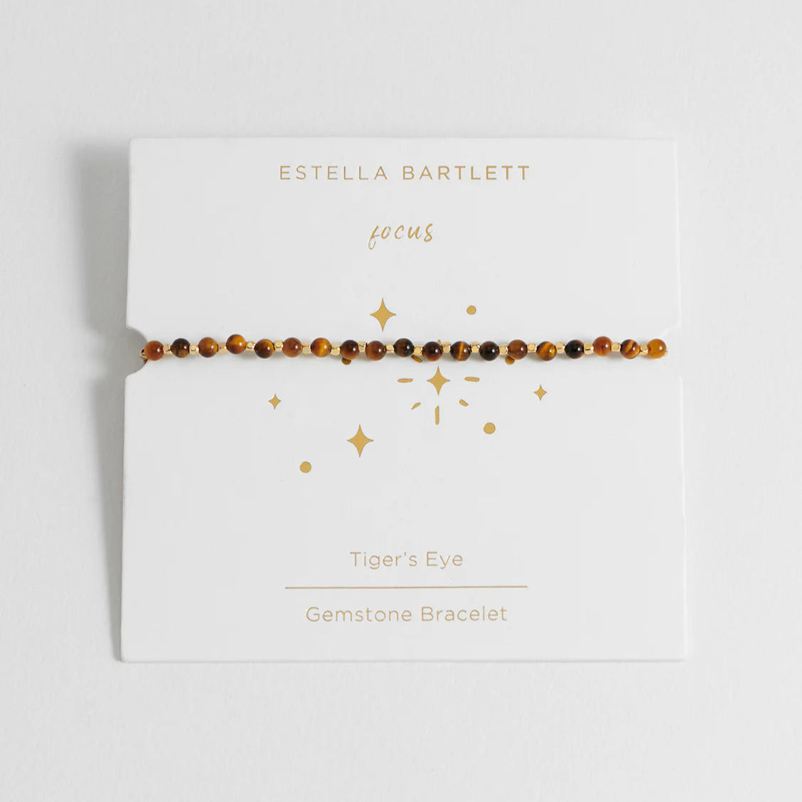 Wellness Tigers Eye 'Focus' Amelia Gemstone Bracelet