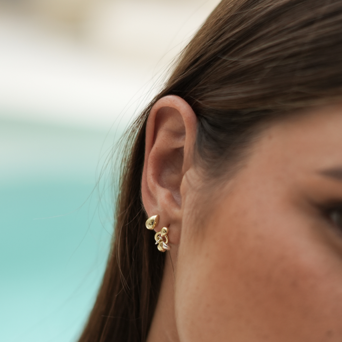 Estella Bartlett Mini Teardrop Earrings