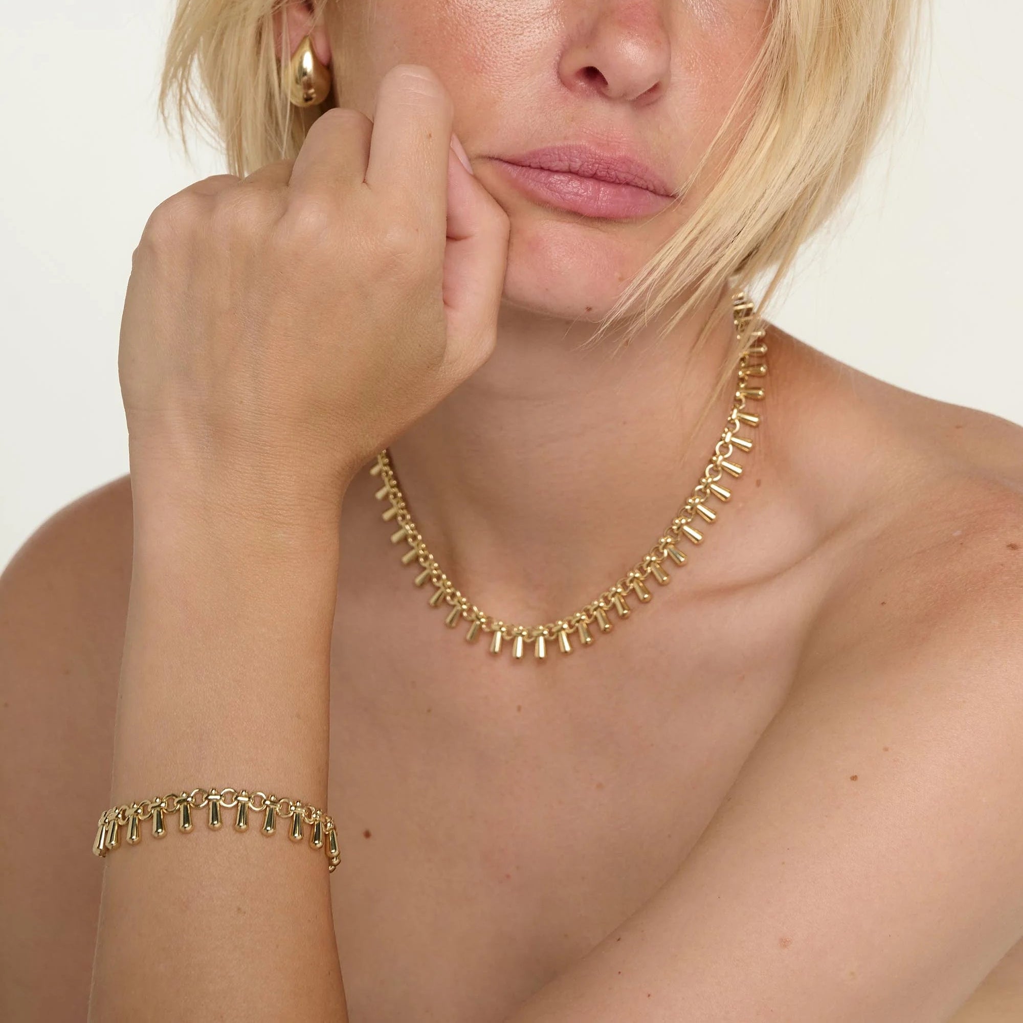 Tutti & Co Dewdrop Necklace