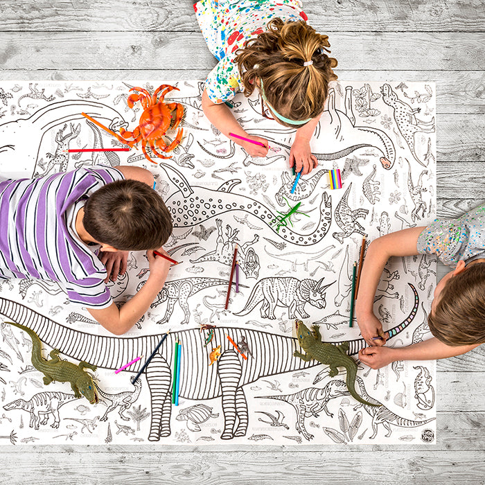 Giant Poster/Colour In Tablecloth