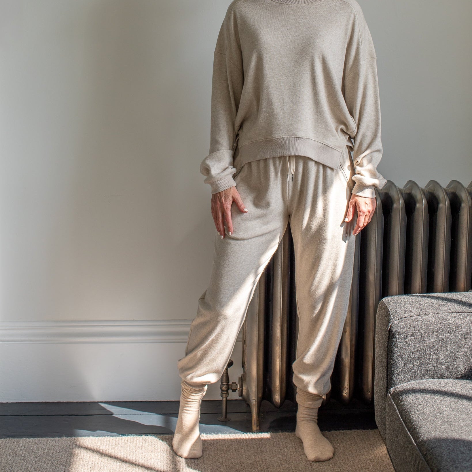 Chalk Ella Pant (Beige)