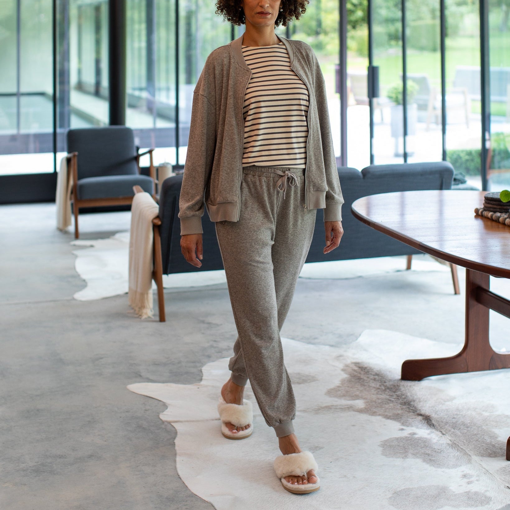 Chalk Ella Pant (Mole)