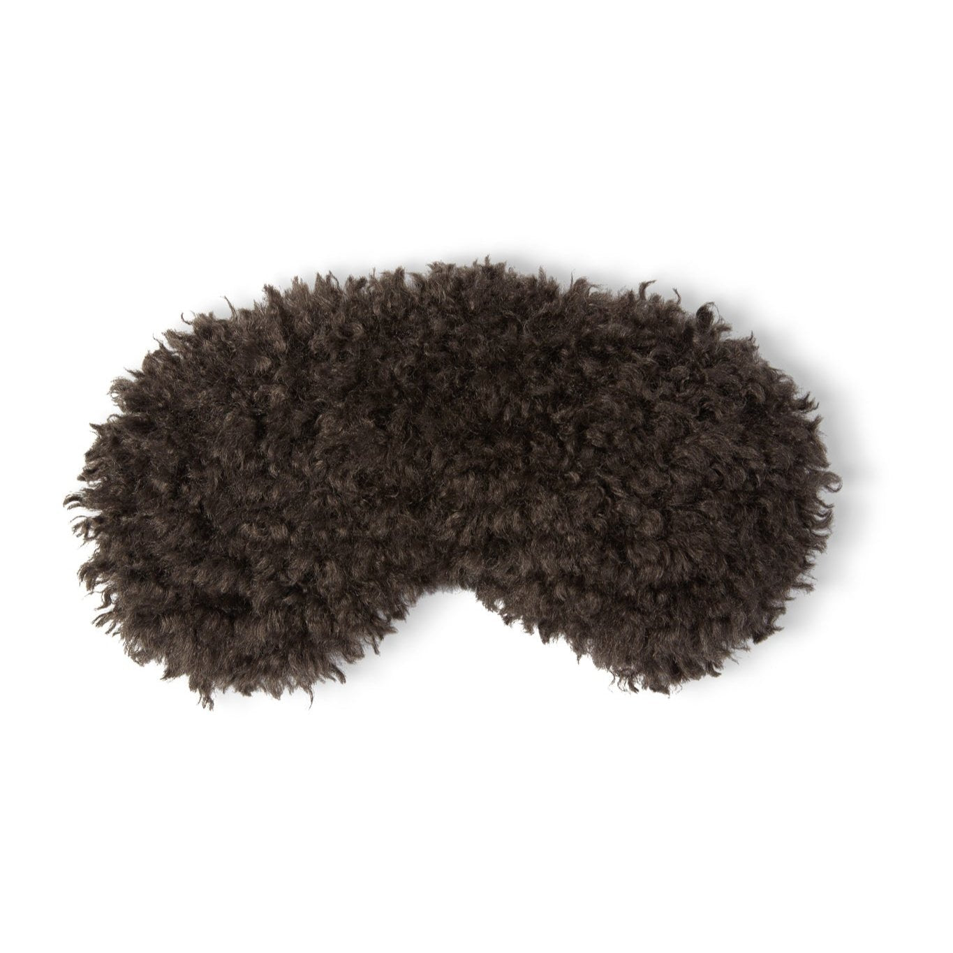 Chalk Curly Eye Mask - Cocoa