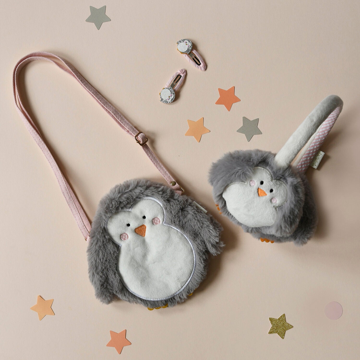 Rockahula Little Penguin Earmuffs