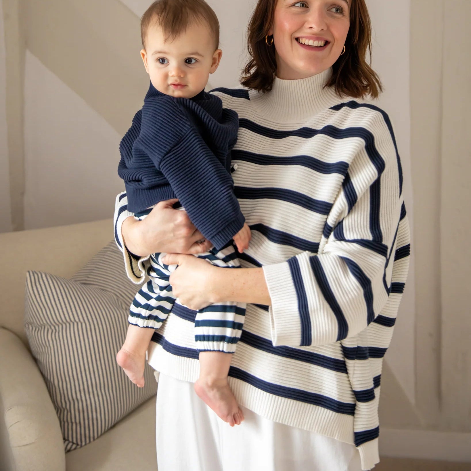 Chalk Vicki Stripe Jumper