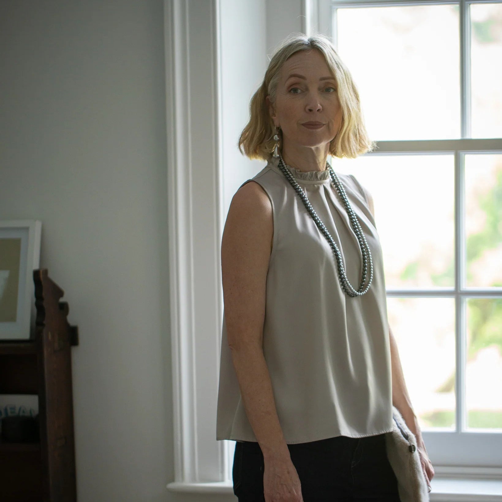 Chalk Harrogate Long Beaded Necklace