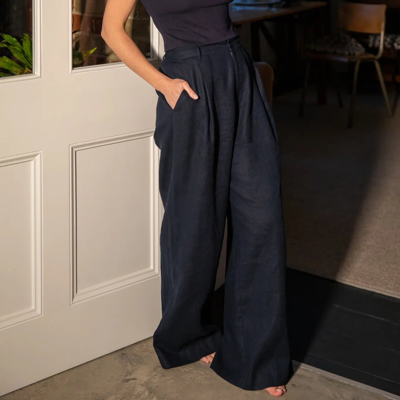 Chalk Jasmine Trouser