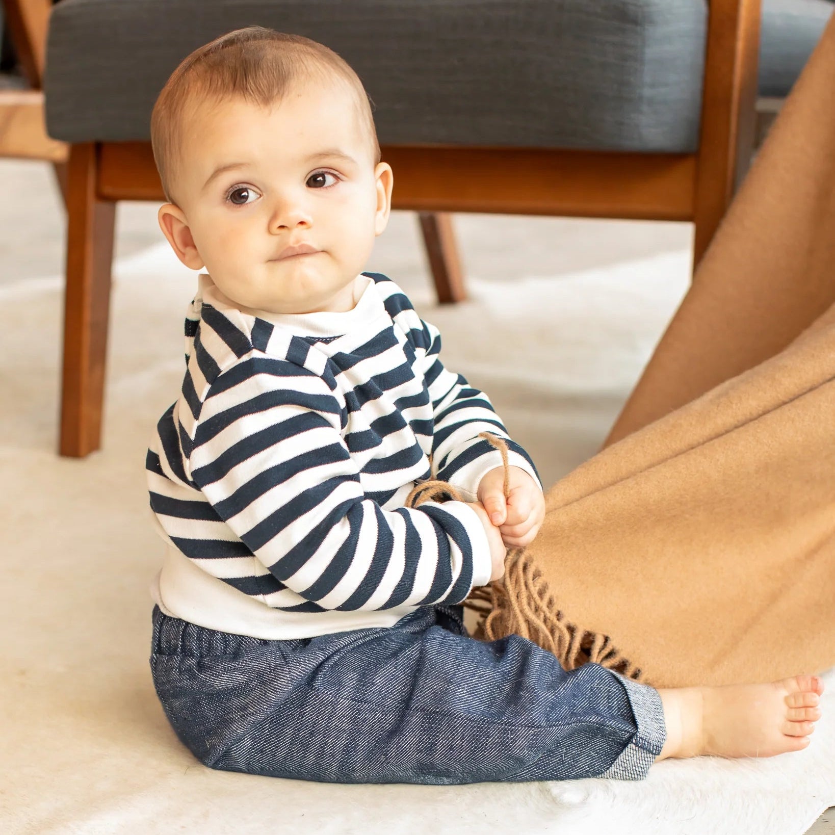 Chalk Mini Gosling Pant