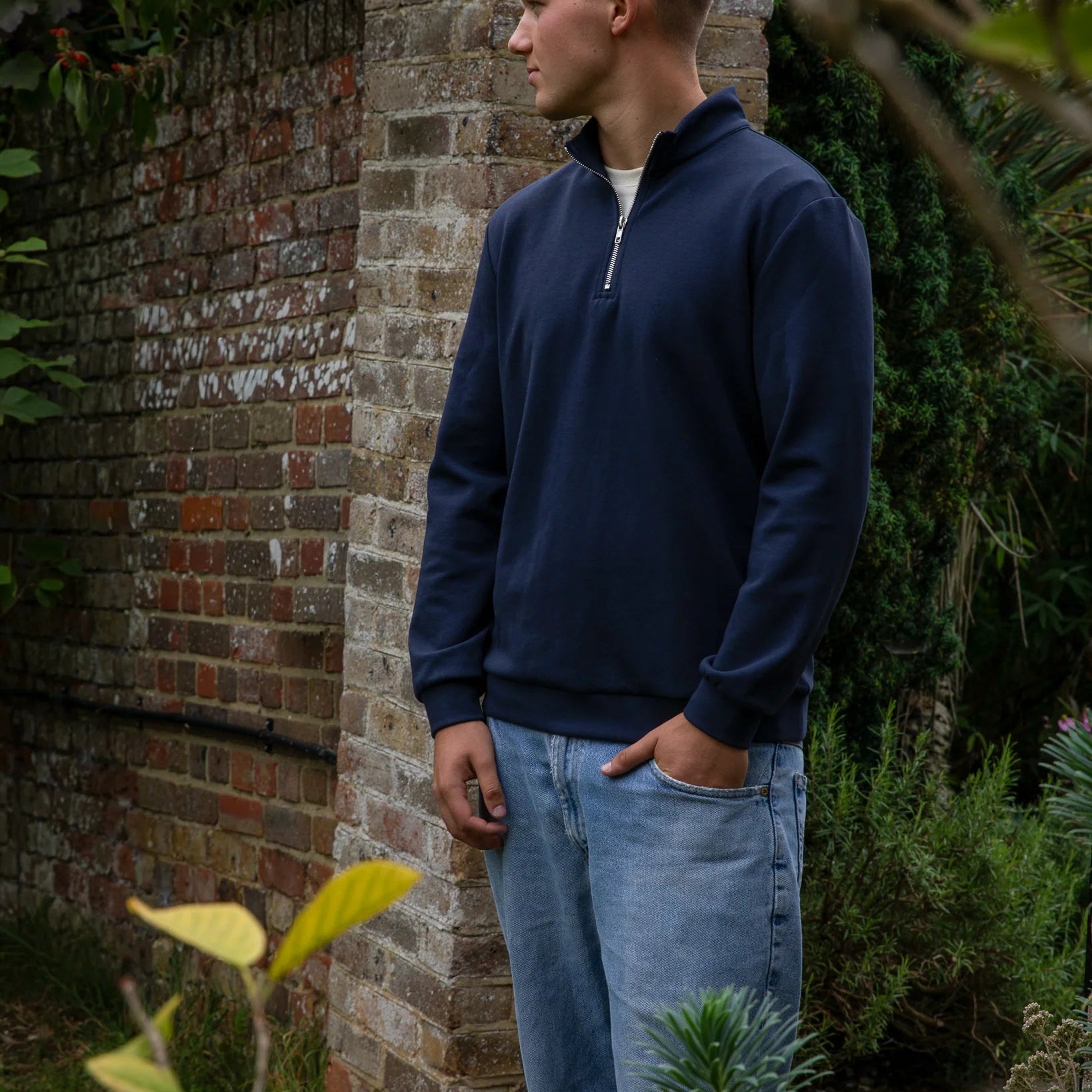 Chalk Man Connor Quarter Zip