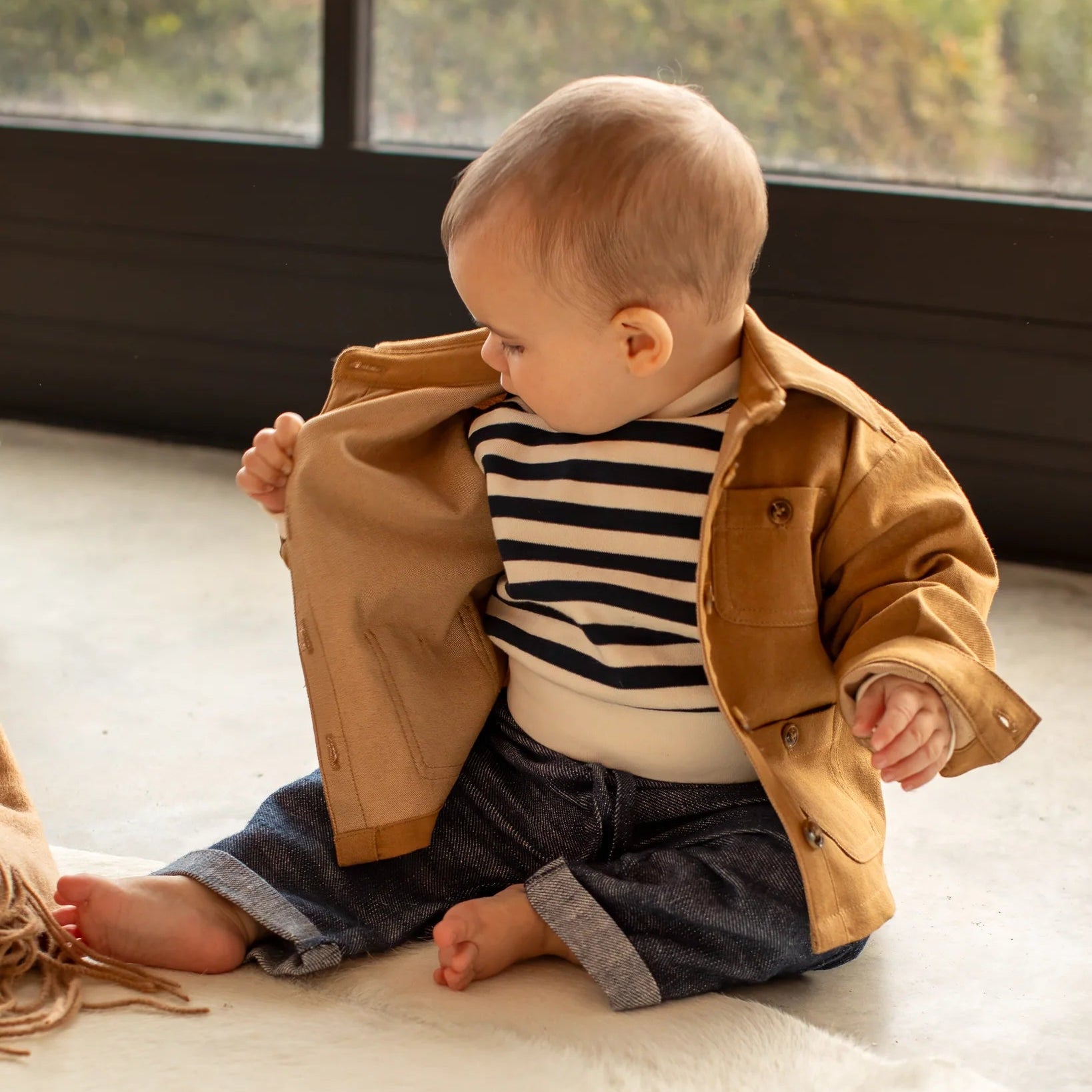 Chalk Mini Gosling Pant