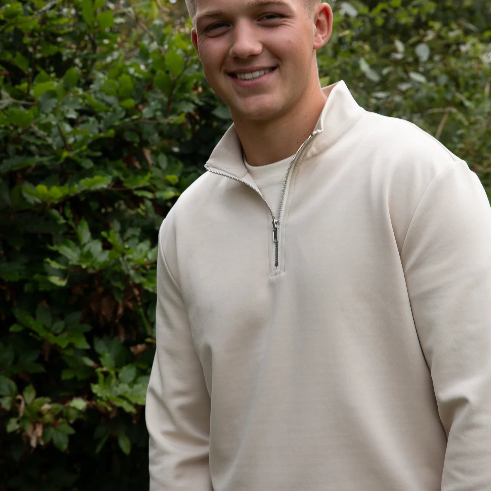 Chalk Man Connor Quarter Zip