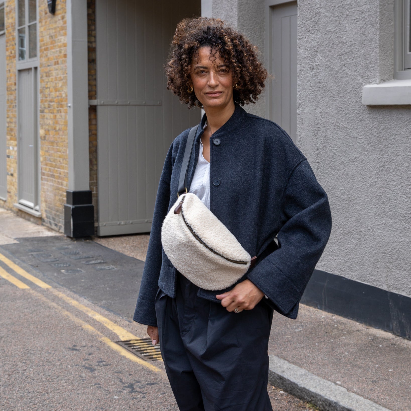 Chalk Fulham Sherpa Sling Bag