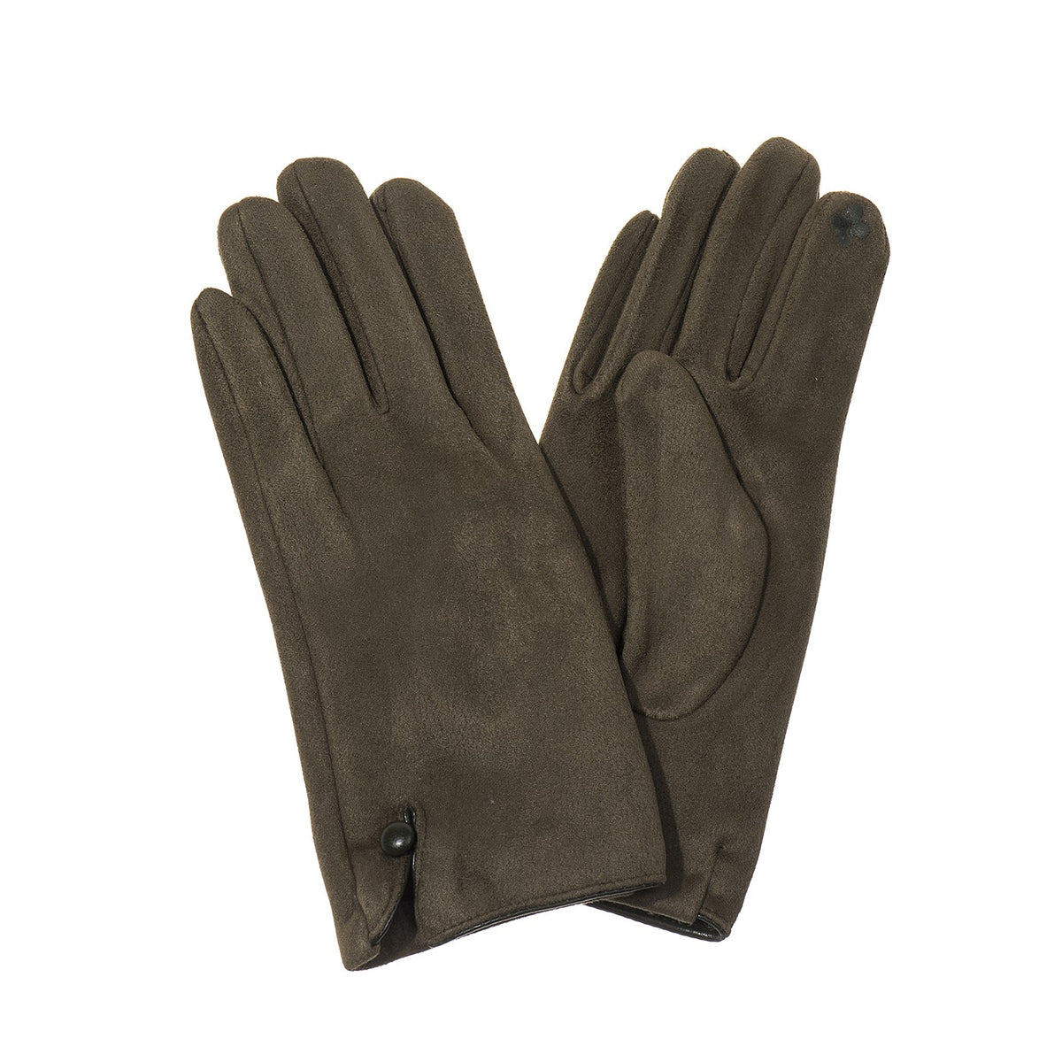 Suede Effect Gloves