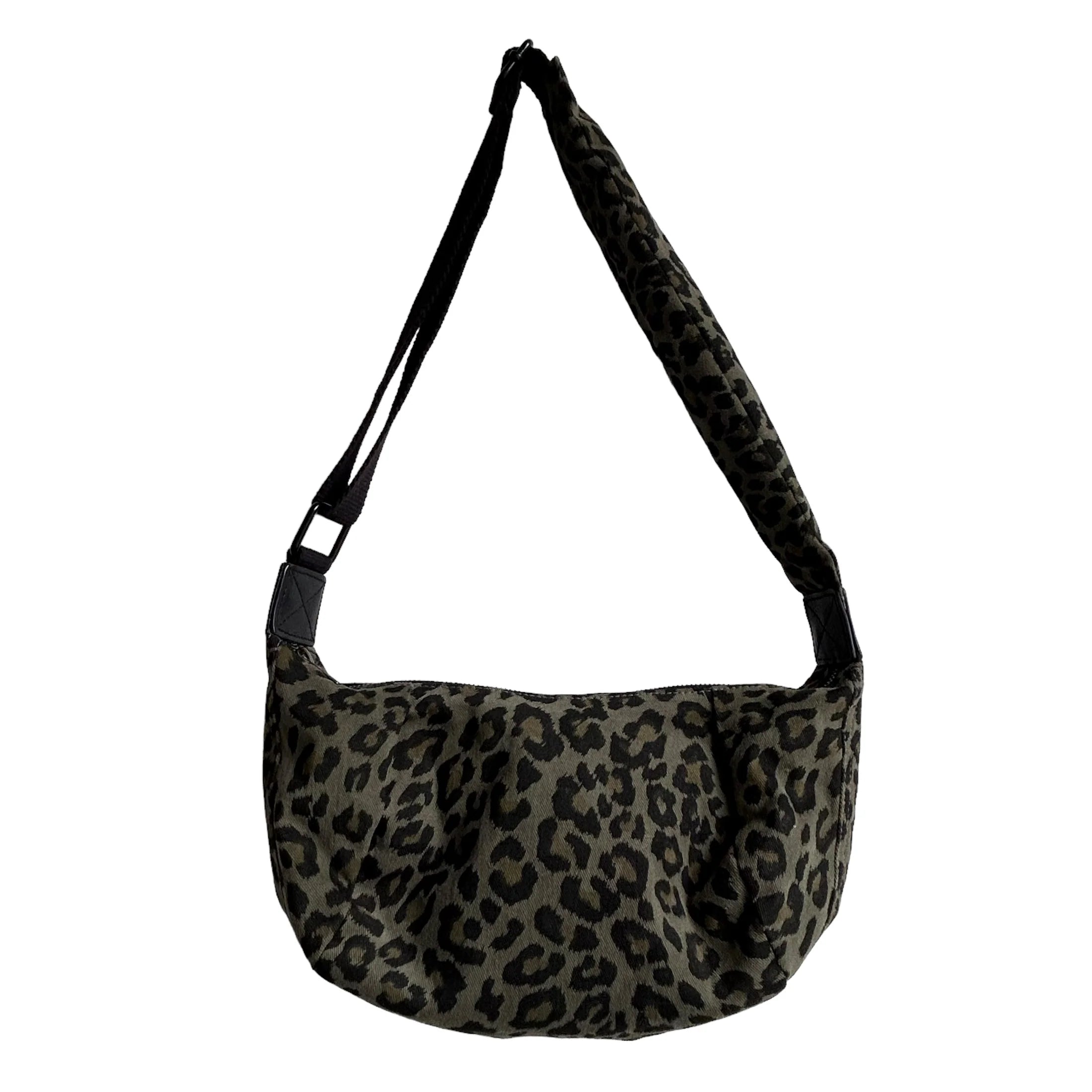 Brixton Leopard Print Sling Bag