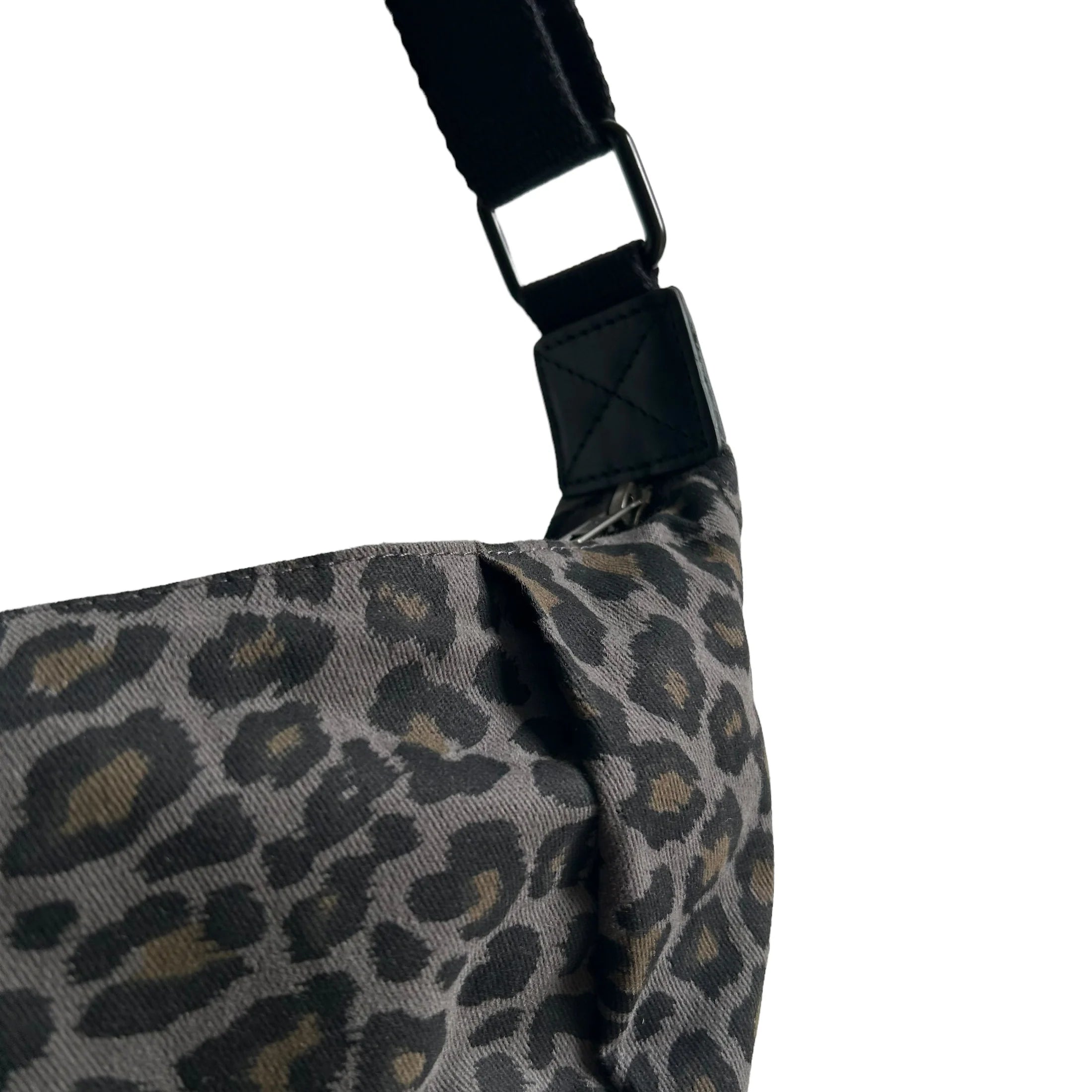 Brixton Leopard Print Sling Bag