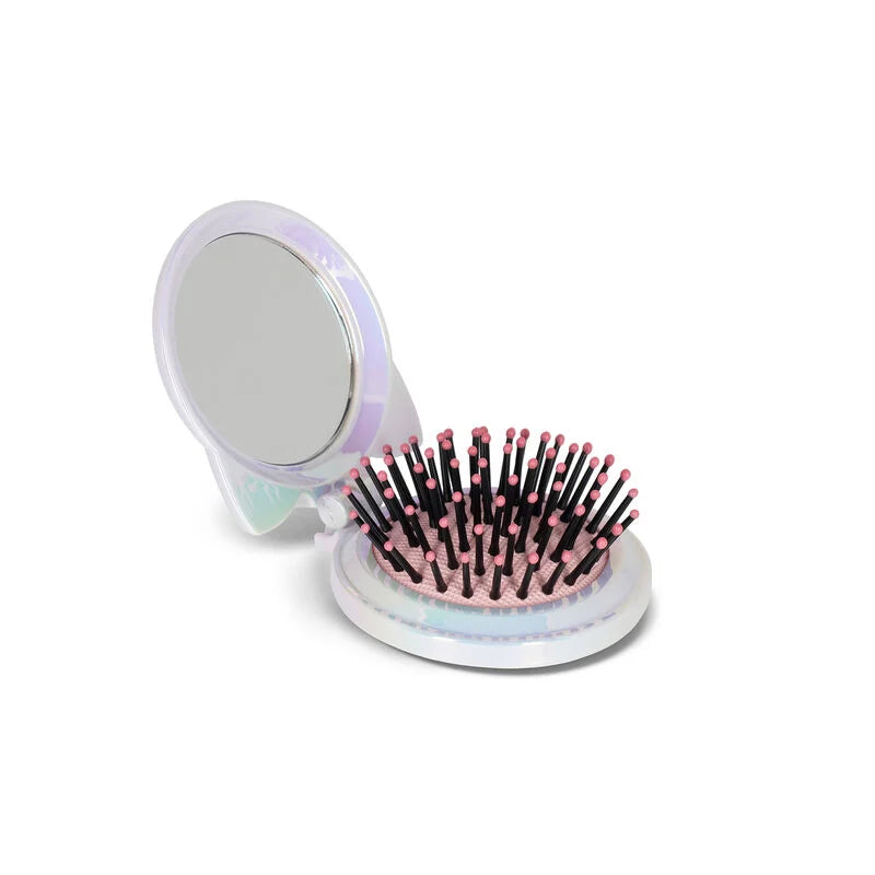 Nice Hair! Kitty Hairbrush with Mirror