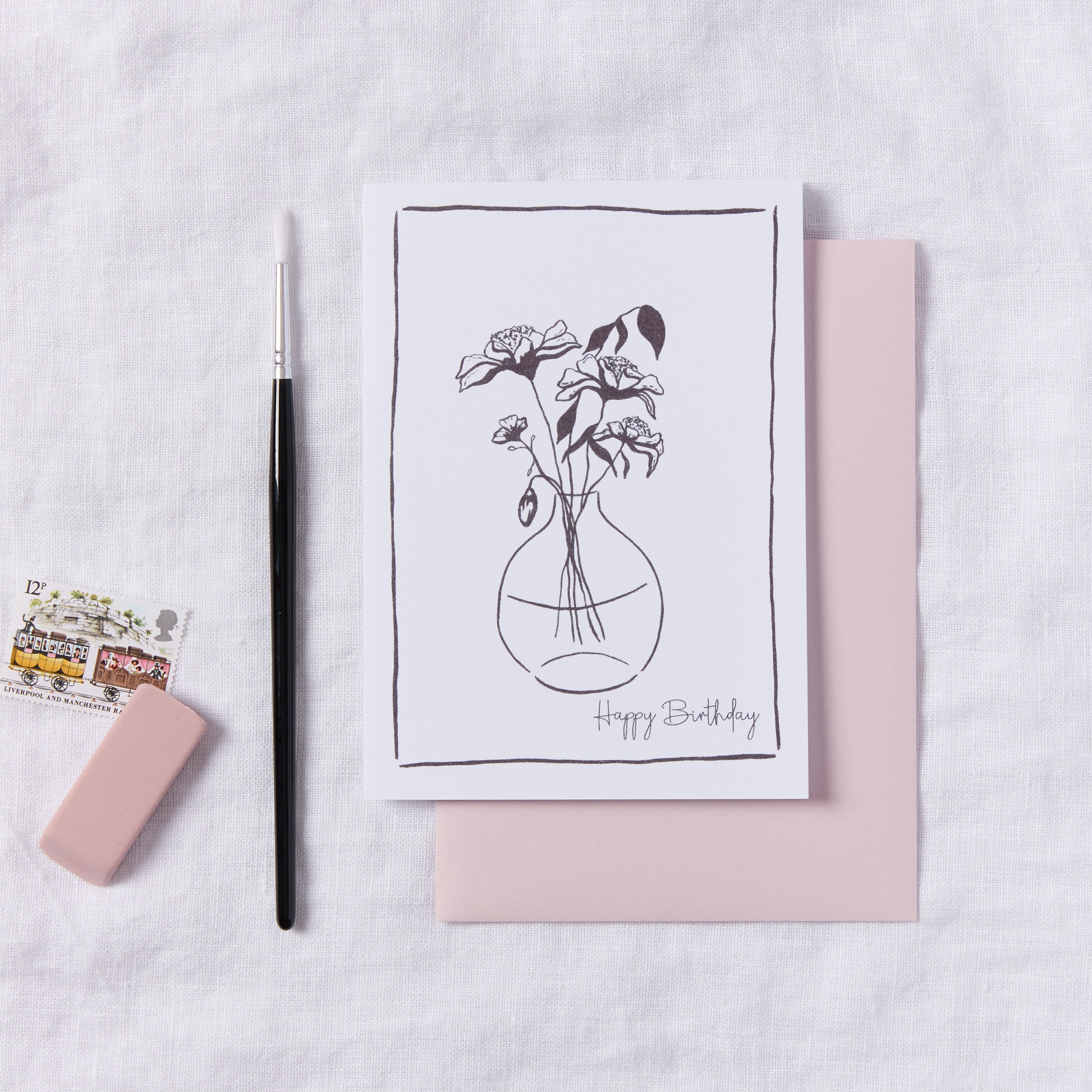 Daisy 'Happy Birthday' Greetings Card