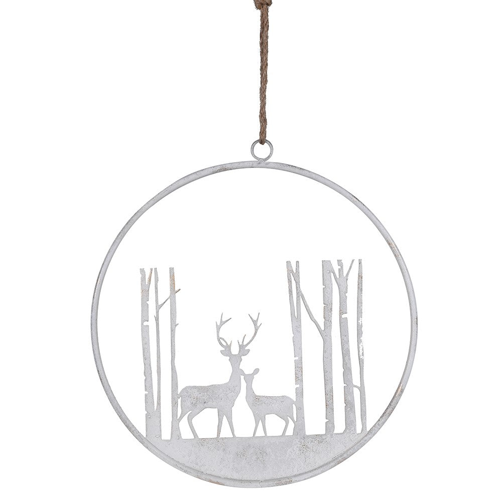 Hanging Reindeer Bauble