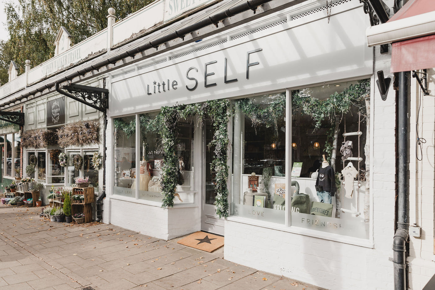 Inside the Little SELF boutique in Woodhall Spa