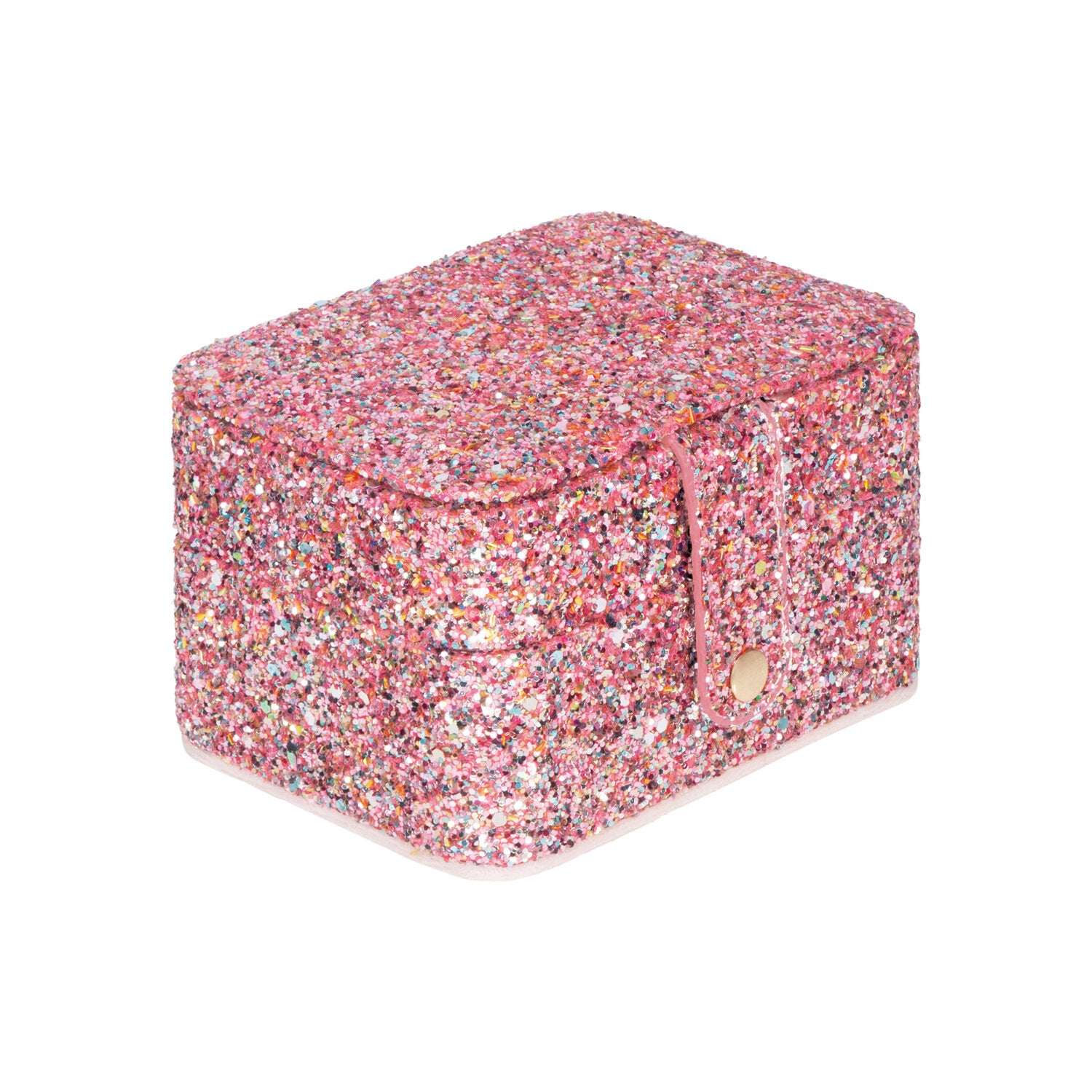 Rockahula Confetti Pink Glitter Jewellery Box
