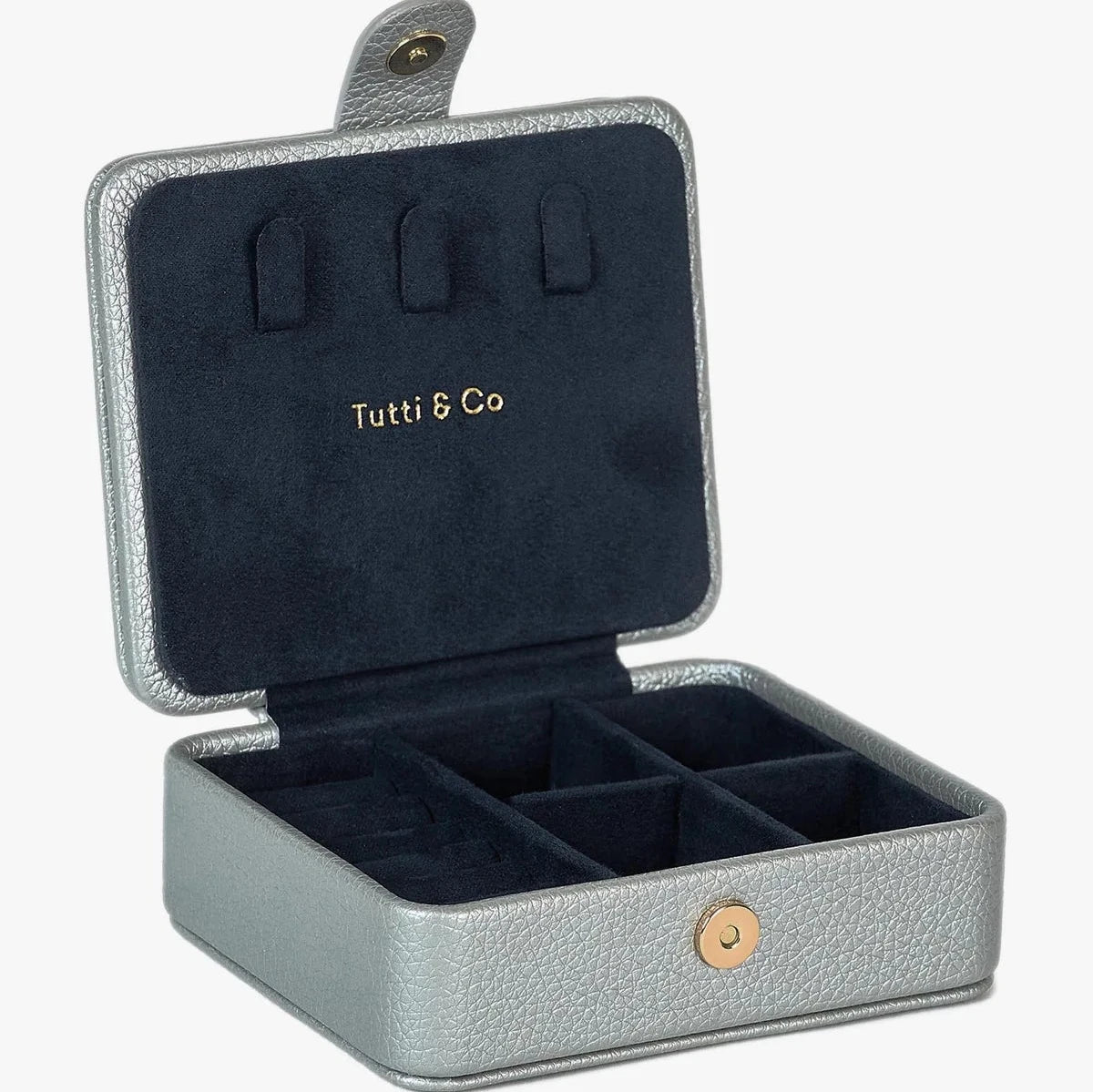 Tutti & Co Metallic Jewellery Box