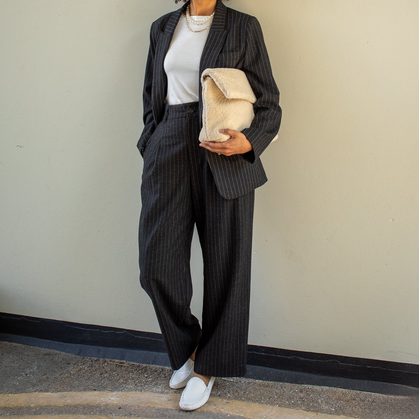 Chalk Judith Trouser
