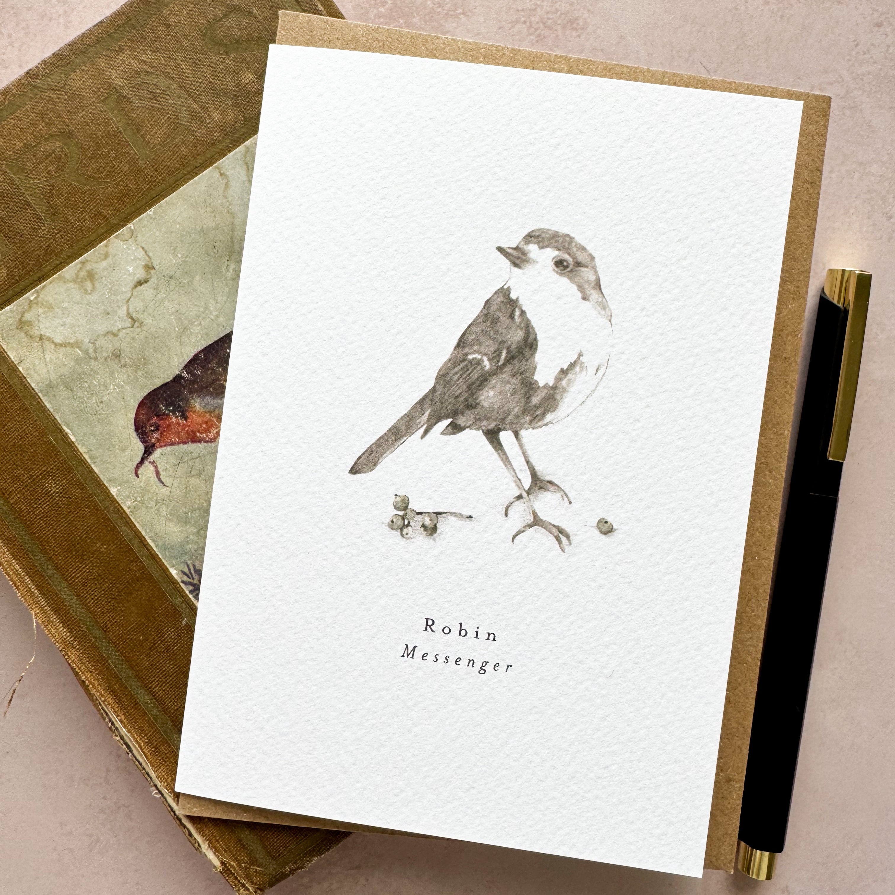 Robin Messenger Card